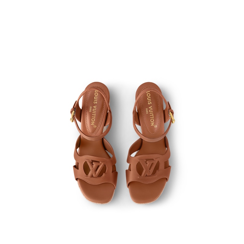 LV Isola Wedge Sandal - Image 4